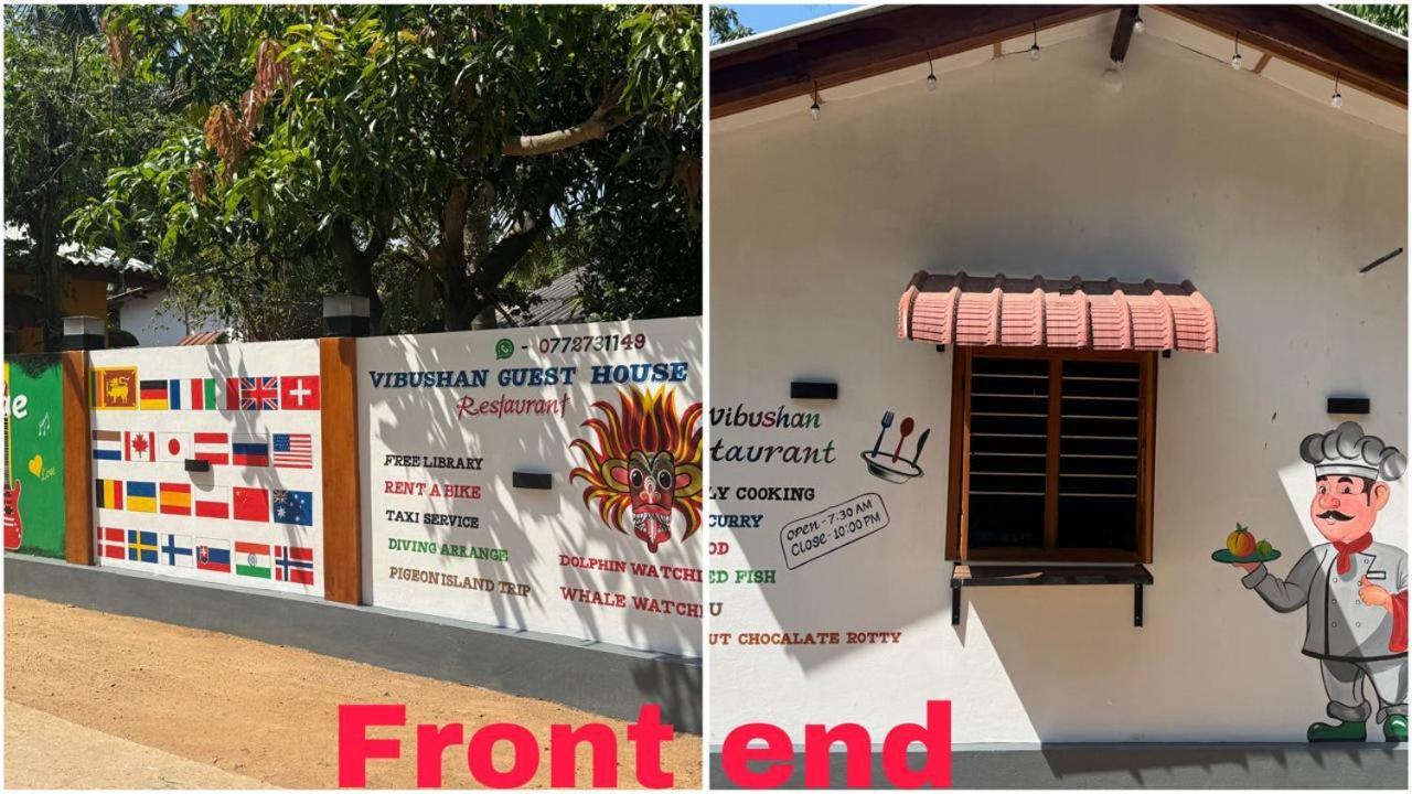 Vibushan Guest House Nilaveli Exterior photo
